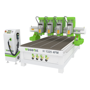 Фрезерно-гравировальный станок с чпу WoodTec H 1325 4FM