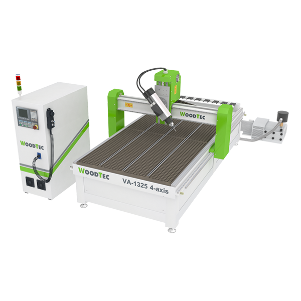 Фрезерно-гравировальный станок с чпу WoodTec VA 1325 4-axis