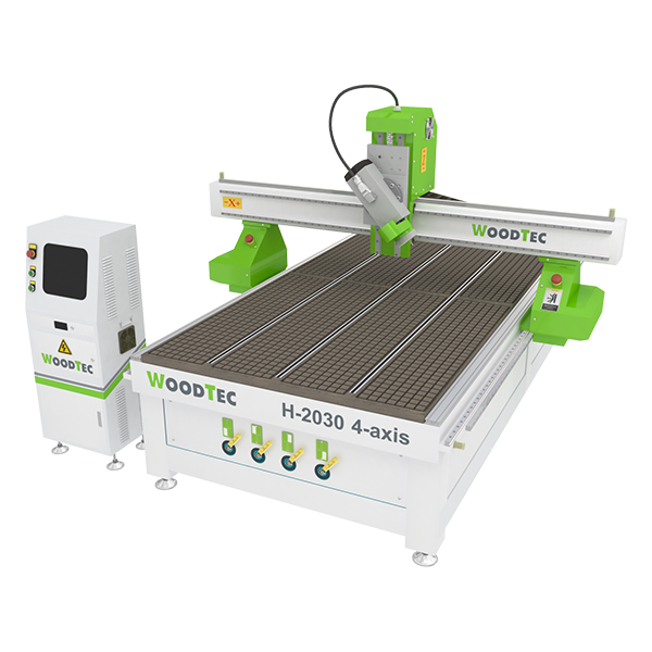 Фрезерно-гравировальный станок с чпу WoodTec H 2030 4-axis