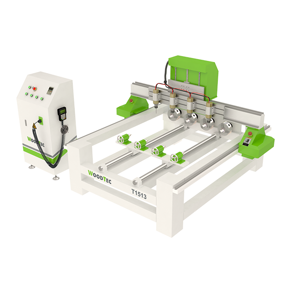Фрезерно-гравировальный станок с чпу WoodTec T-1513х4