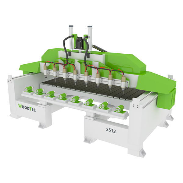 Фрезерно-гравировальный станок с чпу WoodTec T-2512x8 Б/У