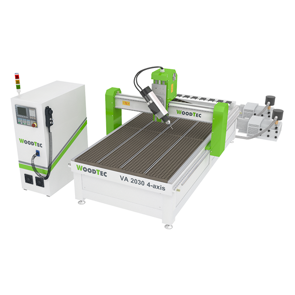 Фрезерно-гравировальный станок с чпу WoodTec VA 2030 4-axis